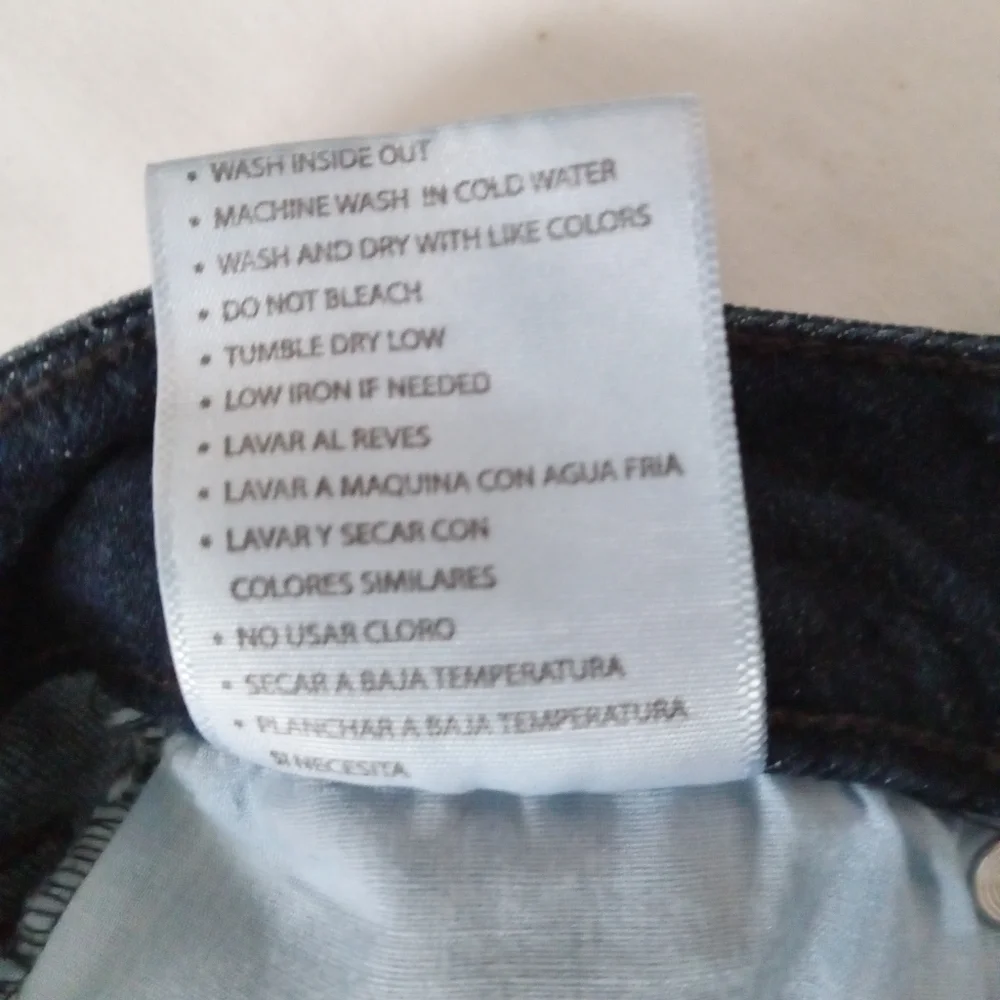 KanCan Bootcut Jeans Mid Rise Dark Grey Wm 9